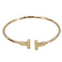 T Wire Bracelet 18K Rose Gold