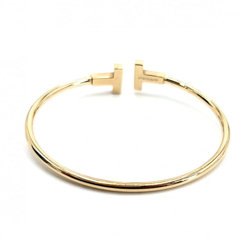 T Wire Bracelet 18K Rose Gold