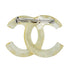 CC Logo Brooch Metal