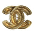CC Logo Brooch Metal