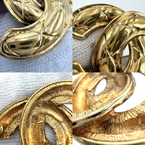 CC Logo Brooch Metal