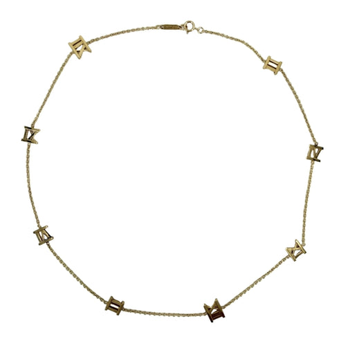 Atlas Pendant Necklace 18K Yellow Gold