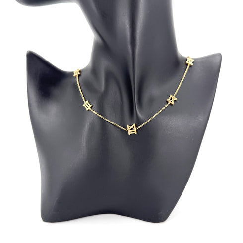 Atlas Pendant Necklace 18K Yellow Gold
