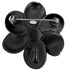 CC Logo Flower Brooch Metal