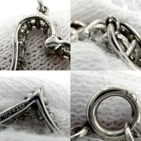 Sentimental Heart Pendant Necklace Platinum with Diamond