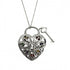 Pendant Necklace 18K White Gold With Diamond