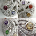 Pendant Necklace 18K White Gold With Diamond