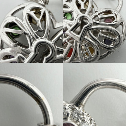 Pendant Necklace 18K White Gold With Diamond