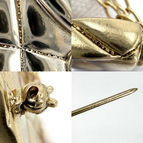 CC Logo Brooch Metal