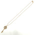 Pendant Necklace 18K Yellow Gold with Diamond