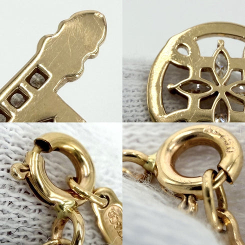 Pendant Necklace 18K Yellow Gold with Diamond