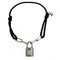 Lockit Doudou Bracelet Black and Silver
