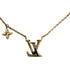 Pendant Necklace Rhinestone Gold