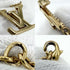 Pendant Necklace Rhinestone Gold