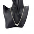 Hardware Double Link Pendant Necklace Sterling Silver