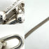 Hardware Double Link Pendant Necklace Sterling Silver