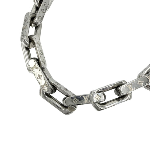 Monogram Pendant Necklace Sterling Silver