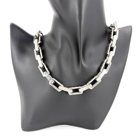 Monogram Pendant Necklace Sterling Silver