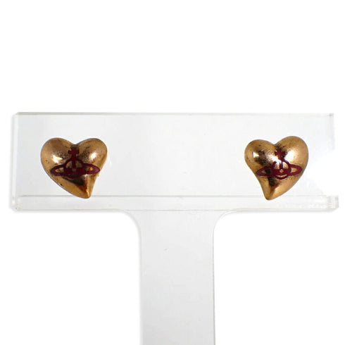 Earrings Gold-Tone Metal