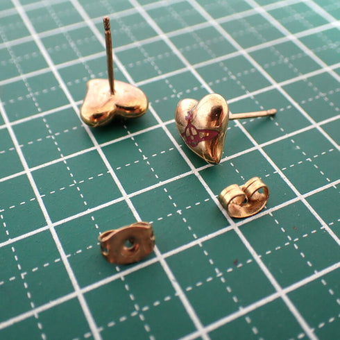 Earrings Gold-Tone Metal