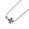 Pendant Necklace 18K White Gold With Diamond