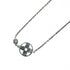 Pendant Necklace 18K White Gold With Diamond