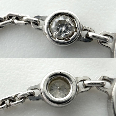 Pendant Necklace 18K White Gold With Diamond