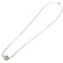 Pendant Necklace 18K White Gold With Diamond