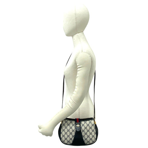 Vintage Web Crossbody Bag GG Coated Canvas Small