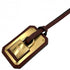 Kelly Pendant Necklace Leather Brown