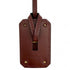 Kelly Pendant Necklace Leather Brown