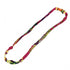 Petit H Pendant Necklace Silk Pleated Multicolored