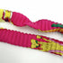 Petit H Pendant Necklace Silk Pleated Multicolored