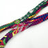 Petit H Pendant Necklace Silk Pleated Multicolored
