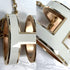 Pop H Pendant Necklace Gold-Tone Metal