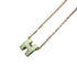 Pop H Pendant Necklace Gold-Tone Metal