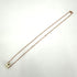Pop H Pendant Necklace Gold-Tone Metal