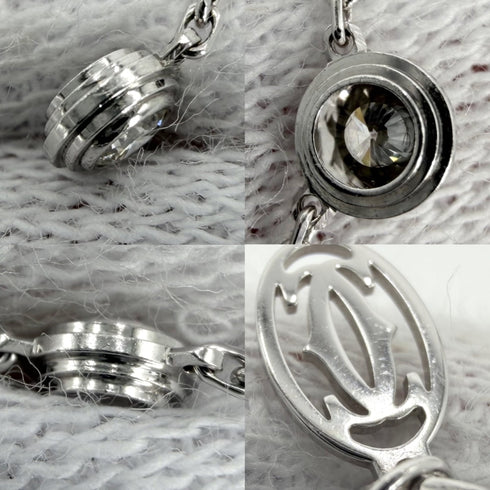 Damour XS Pendant Necklace 18K White Gold with Diamond
