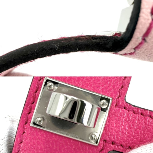 Kelly Twist Bracelet Leather Pink Mini