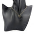 Pendant Necklace 18K Rose Gold With Onyx and Diamond