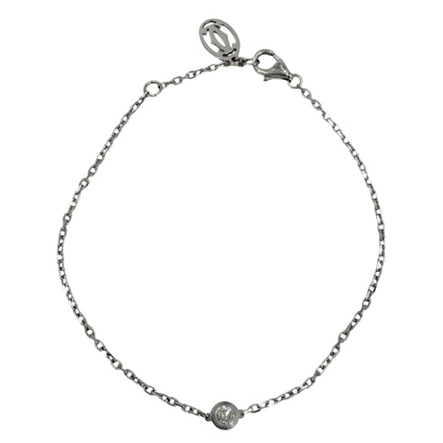 Bracelet 18K White Gold Small with Diamond