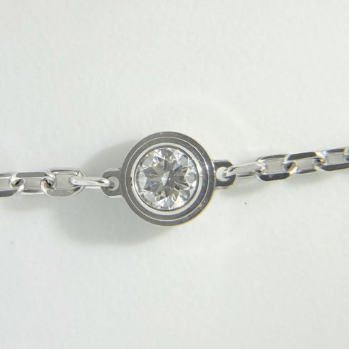 Bracelet 18K White Gold Small with Diamond
