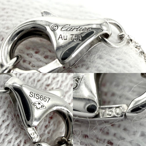 Damour Pendant Necklace 18K White Gold with Diamond