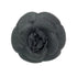 Camellia Brooch Black Ivory White