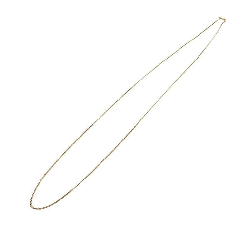 Pendant Necklace Gold Metal