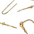Pendant Necklace Metal Gold