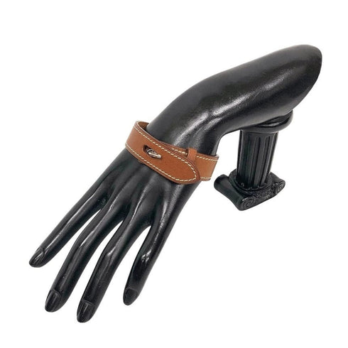 Leather Bracelet Brown and Camel