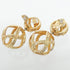 Earrings Gold-Tone Metal
