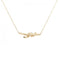 Knot Pendant Necklace 18K Rose Gold Small
