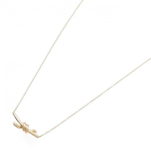 Knot Pendant Necklace 18K Rose Gold Small